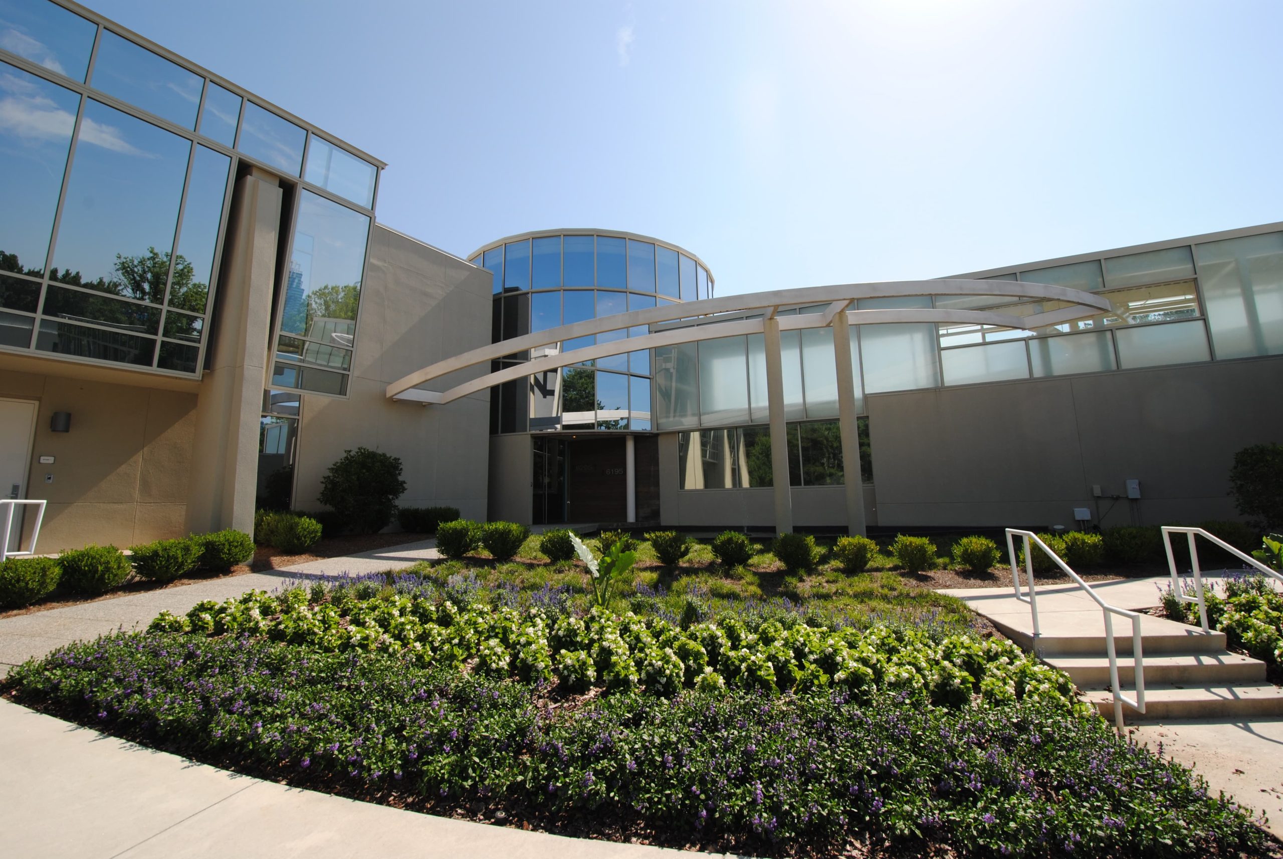 Exterior view of the JAS headquarters building.